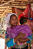 Hill tribe village in the area of Chiang Rai, Northern Thailand. 